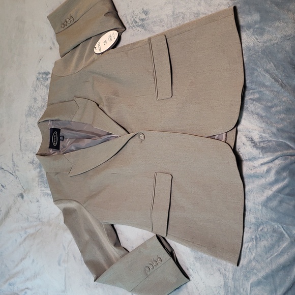 Dove Gray One-button Tropical Blazer XXL - Picture 4 of 15